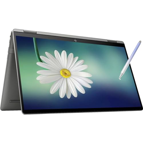 HP Chromebook x360-14inch Laptop Touchscreen Stylus Pen - Backlit Keyboard - USB C - i3-1115G4 - Media Card Reader - Fingerprint - Tablet - School Laptop Google - 2in1 (8GB RAM |128GB PCIe SSD)