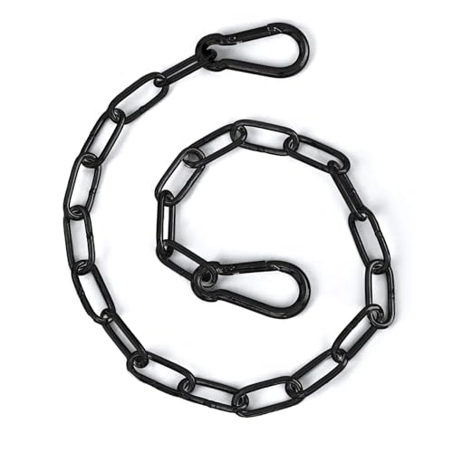 La mejor selección de Cercas de aire comprados en linea. 46 Cerradura de Cadena para Puerta, 51cm Cerradura de Cadena con Eslabones para Puerta con Mosquetones Cadena de Acero para Cercas al Aire Libre, Jaulas para Mascotas, Corrales de...