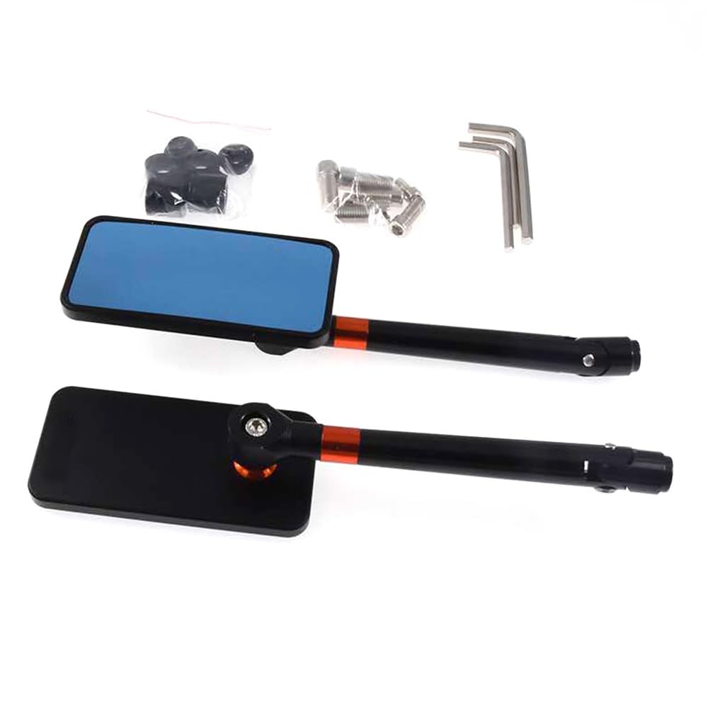 Rétroviseur latéral CNC moto anti vibration noir pour Aprilia SXV