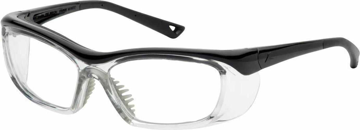 OnGuard Safety Eyewear OG 220S Nylon Frames Goggles Black / Clear 58mm-15mm-135mm Large