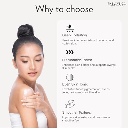 Image of THE LOVE CO. Ultra Hydrating Body Lotion 250Ml - Nourishing Formula for Dry Skin - Women & Men - Enhanced with Jojoba Oil, Shea Butter, Vitamin E - Best for Daily Moisturizing