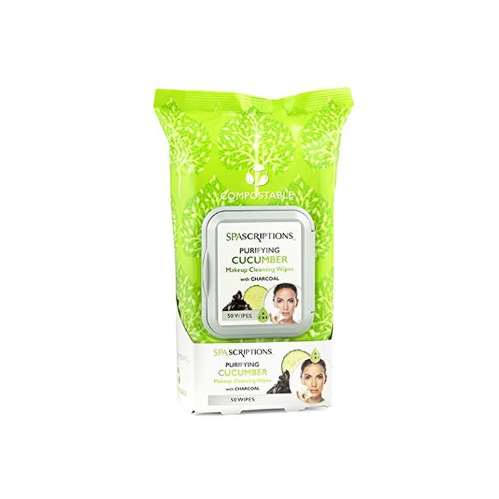 Buy Spascriptions Compostable Makeup Remover Wipes Cleaning Wipes Face