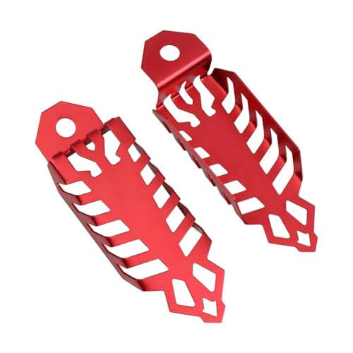 Cubierta amortiguadora aluminio protector horquilla trasera 3