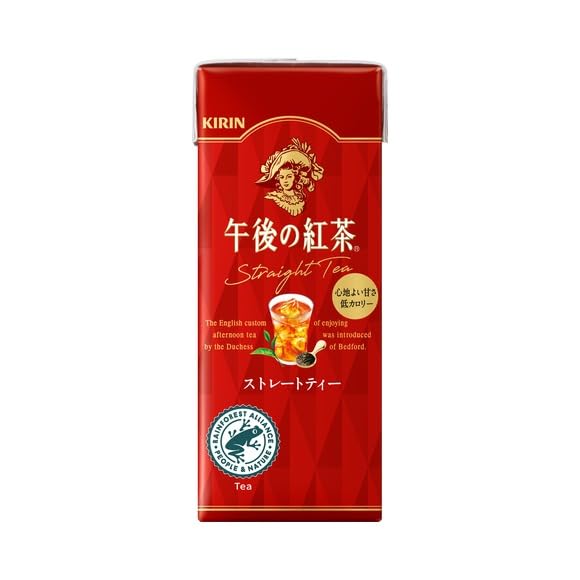 Amazon.co.jp: キリン 午後の紅茶ストレートティー250ml紙パック×24本