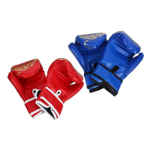 Guantes de boxeo infantil con protección de PU para un entrenamiento seguro de kickboxing.