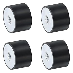 QUARKZMAN 4 Stück Gummibuchsen Schwingungsdämpfer