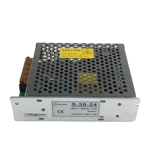 for 35W Industrial Control Power Supply S-35-24 - 380V to 24V 1.5A Switching for Motor Speed Controllers