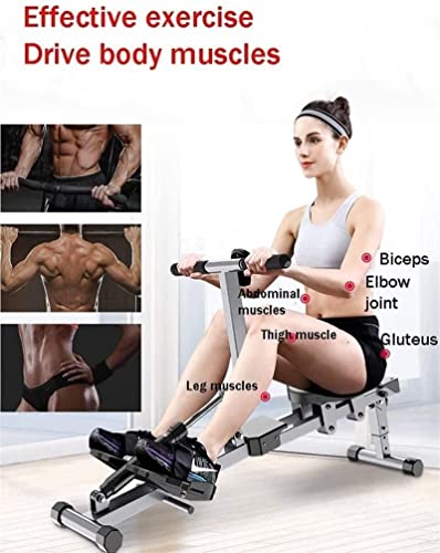 Image of Fitness Equipment Equipment Home Gym Rowing Machine Hydraulic Resistance Rowing Machine Indoor Rowing Machine Rowing Bench Abdominal Fitness Equipment 90 Mult