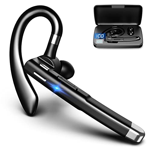 Auricular inalámbrico Bluetooth V5.1 con micrófono cancelador de ruido miniatura 1
