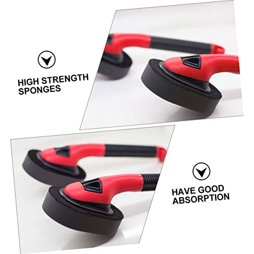 Vaguelly Esponjas De Limpeza De Carro Aplicador De Aperto De Pneu Esponjas Para Limpeza De Cera De P