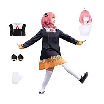 SPY×FAMILY コスプレ衣装セット（スーツ上下＋ネクタイ＋帽子＋ウィッグ） 41dTUG8oQ2L._SY350_QL65_.jpg