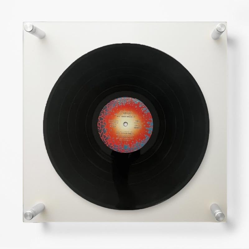 Vinyl Record Wall Mount Display, Acrylic Album Sleeve (10 Inch, 1, Count)