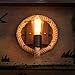 Produktbild Vintage Design Wandleuchte Retro Industrielle Seil Wandlampe Wohnzimmer Schlafzimmer Kopfteil Studie Flur Bar Aisle Dekoration Innenbeleuchtung Kreativ Kunst Eisen Wandbeleuchtung E27 Max.40W Ø20cm