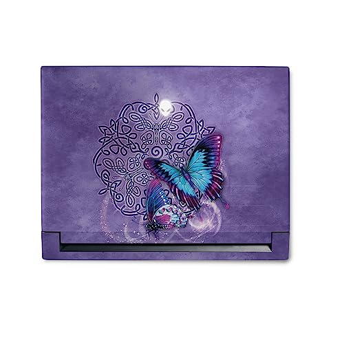 Image of MightySkins Skin Compatible with Alienware M18 R1 (2023) Full Wrap Kit - Celtic Butterflies | Protective, Durable, and Unique Vinyl Decal wrap Cover | Easy to Apply & Change Styles | Made in The USA