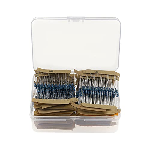 Kit d'assortiment de résistance haute précision 1% 1000 pcs pour montage stable