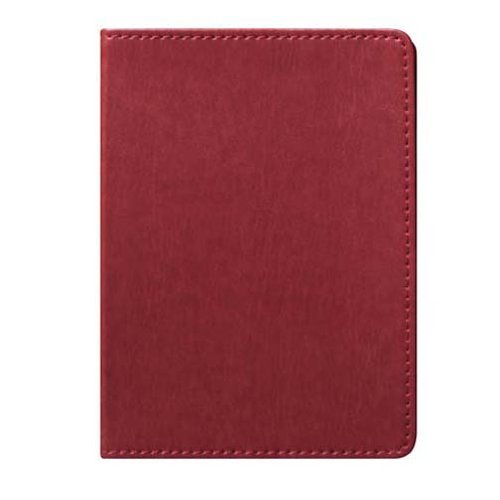 Eccolo World Traveler Simply Red Journal, 4 x 6 Inches (D321R)