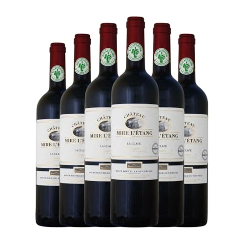 Château Mire l’Etang: Vino Tinto La Clape Languedoc (Caja de 6 Botellas 75cl) Château Mire l’Etang: Vino Tinto La Clape Languedoc (Caja de 6 Botellas 75cl)