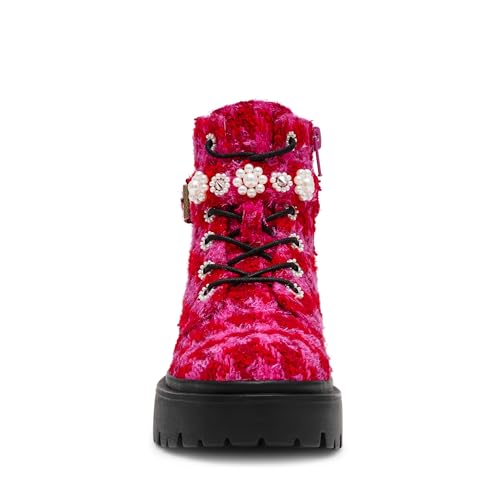 Betsey Johnson Girl's Hethr Combat Boot2