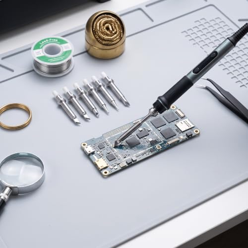 Image of Stainless Steel Replacement Soldering Iron Tips for TS100 Mini Solder Tips for Soldering Stations
