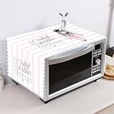 Treer Funda para Horno de Microondas,Chica Rosa)