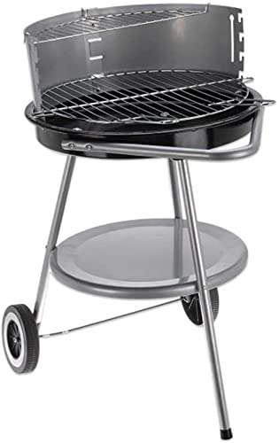 Barbacoa De Carbón Crome En Oferta Koopman International B.v. Barbacoa Red.abierta 47Cm.negr