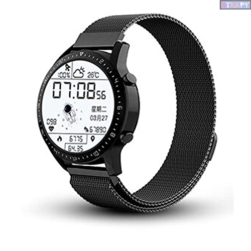 Image of STRPY 22mm Replacement Milanese Magnetic Clasp Chain Strap Band For Amazfit GTR 2 /GTR 2e Smart Watch, Metal Straps