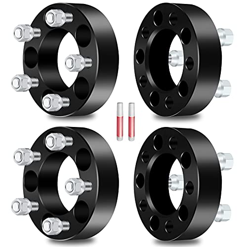 SCITOO 4Pcs 1.5 inch 5x4.5 to 5x4.5 5 Lug Wheel spacers 5x114.3 Bore 82.5mm Compatible with for Cherokee wheel spacers 1984-2001 for liberty wheel spacers 2006-2012