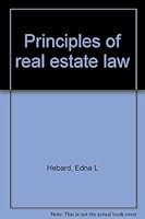 Principles of real estate law B0007DLIN8 Book Cover