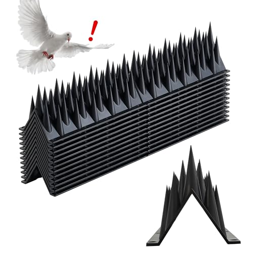 Bird Spikes Deterrent 12 Pack - New 10.3ft Pigeon Squirrels
