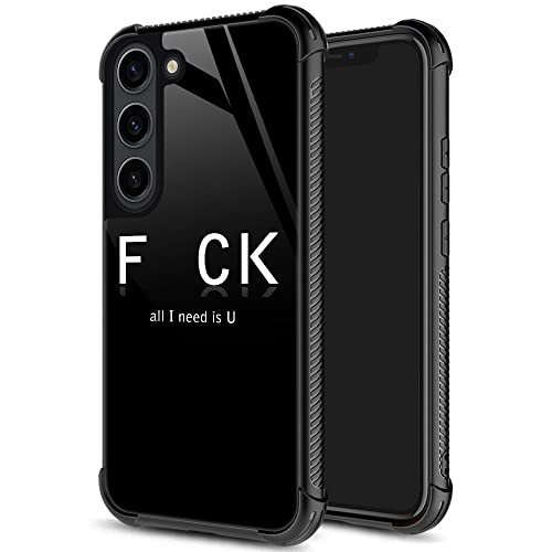 ZHEGAILIAN for Samsung Galaxy S23 FE Case, Military-Grade Protection, All-Around Shockproof Corners, Anti-Scratch Phone Case for Samsung Galaxy S23 FE - Need U