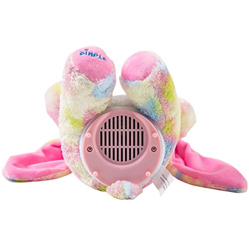 Dimple 8" Plush Speaker - Stuffed Hugging Animal - Music Teddy Bear Speakers - Stereo Sound - Universal Wireless Speakers Compatible with PC, iPhone, Cell Phone, Compatible with Bluetooth 5.0