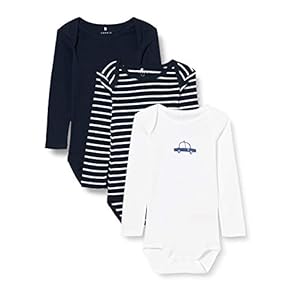 Name It Grenouillère (Lot de 3) Bébé Fille