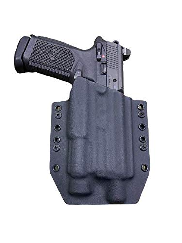 TR HolstersBlack Kydex Holster Compatible with FNX 45 Tactical Olight PL-Pro