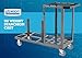 US Weight Statesman Crowd Control Stanchion Cart