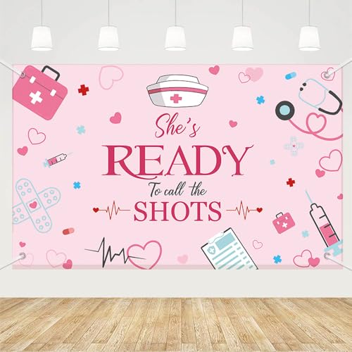 MEHOFOND 70 x 43.3�C���` �i�[�X�f�R���[�V���� 2025�N�o�i�[�w�i���A�s���N She's Ready To Call The Shots�Ō쑲�ƃp�[�e�B�[�p�i�A���ƃp�[�e�B�[�p�i�A2025�N�Ō�t���ƃp�[�e�B�[�p�i