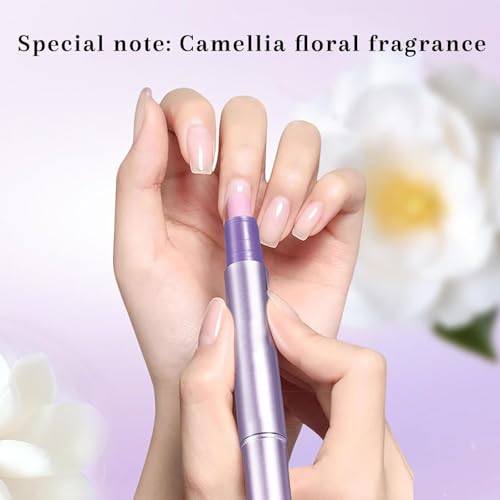 Yooyan Upgrade 3-in-1 Nagelpflegestift, Nagelhärter, Nagelhautschieber-Ölstift für Nägel mit Keramikspitze, Für Nagelhaut, Pflege zur Reparatur Trockener und Beschädigter Nägel（3,5ml）