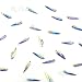 CRYSTAL AB (001 AB) Swarovski 2304 Raindrop-10x2.8mm Flatbacks No-Hotfix Rhinestones 10 pcs