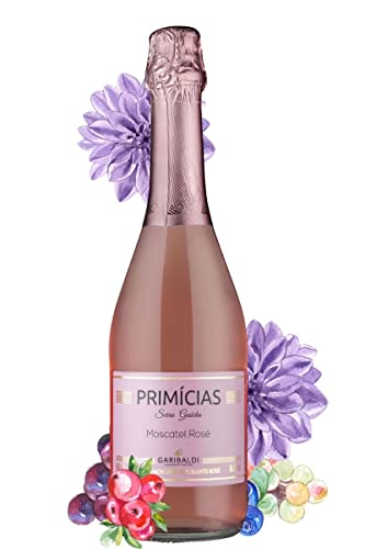 Espumante Garibaldi Primícias Moscatel Rosé 660ml