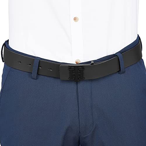 Image of Tommy Hilfiger Men's leather Belt Nandewar| Formal Belt For Men's | Adjustable