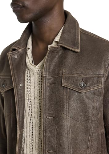 Image of John Varvatos Men's Andrew Leather Jacket