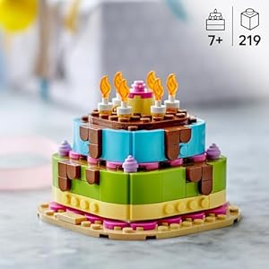 Amazon.co.jp - レゴ® バースデーパーティーケーキ 40815