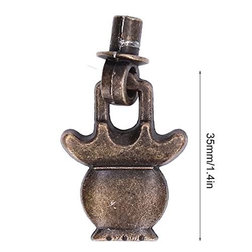 20 puxadores de armário antigos de bronze, puxadores de gaveta, puxadores vintage retrô, puxadores d