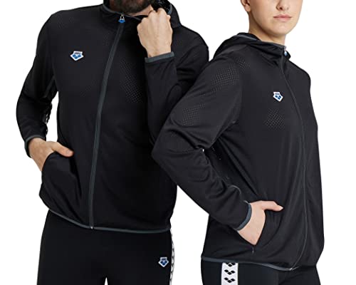 ARENA Icons ジャケットメッシュ、ブラック/ブラック/シルバー、XS