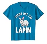 Dire drôle je peux pas j'ai lapin pour tous les propriétaires de lapins et amis. Un motif amusant pour tous les amis lapins, amoureux des lapins, propriétaires de lapins