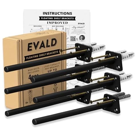 EVALD Hidden Floating Shelf Bracket Cover