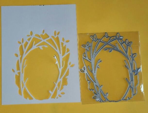 Miniatura 4 de 1 juego de plantillas de troqueles de corte de metal bajo el agua en capas para hacer tarjetas de bricolaje, álbumes de recortes, manualidades