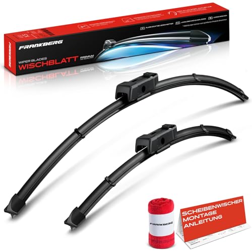 Essuie-glace Frankberg Gen2V2 fini les traces sur C5 Aircross et A4 avant 680mm