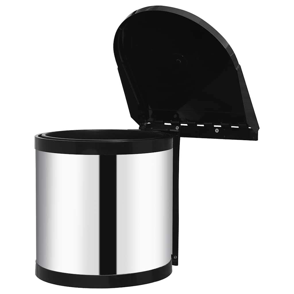 Générique Poubelle intégrée de Cuisine Acier Inoxydable 8 L Maison & Jardin Produits ménagers Conditionnement des déchets Poubelles & corbeilles à déchets (Poids 1.92KG)