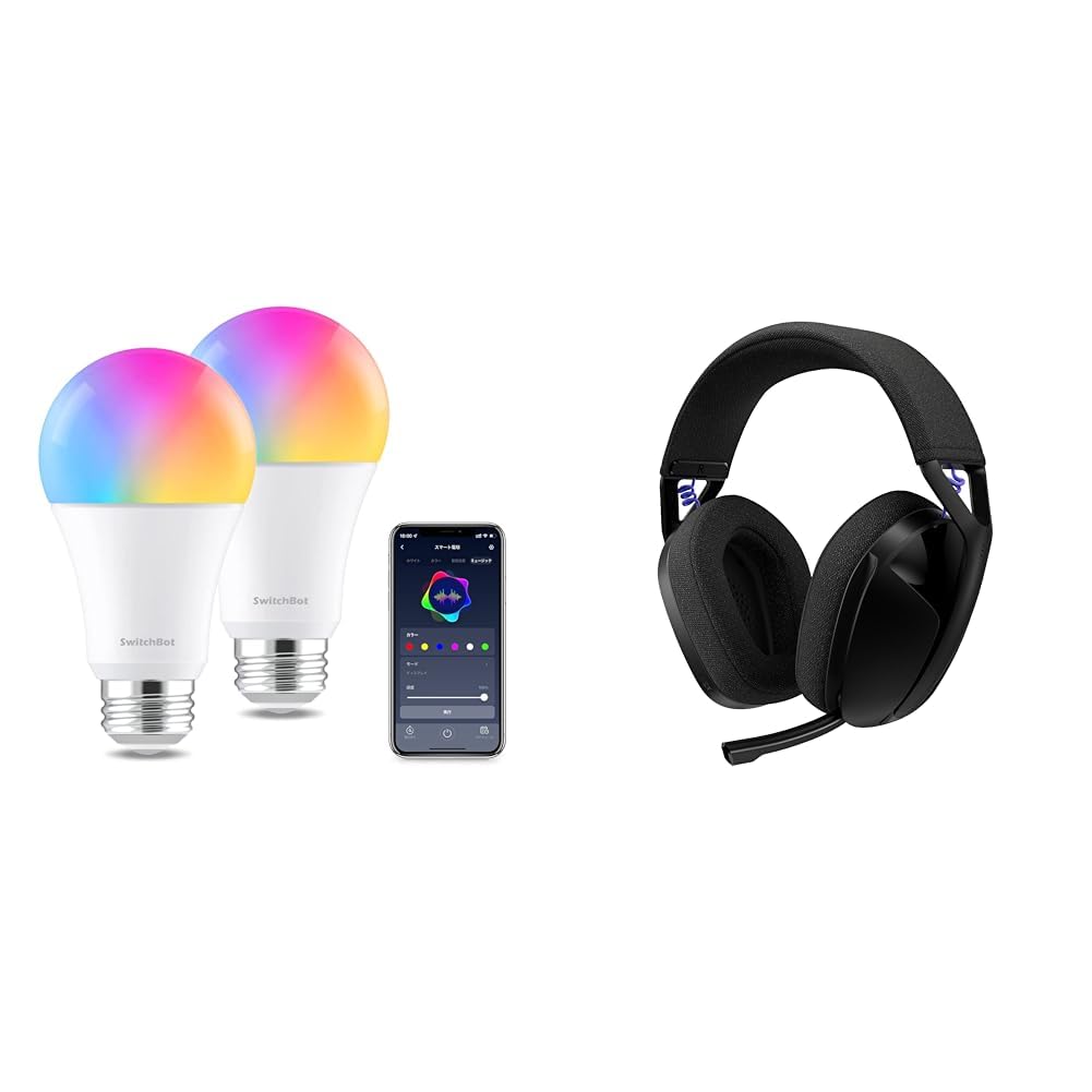 Amazon | 【ゲーミングルームアップデートセット】SwitchBot LED電球