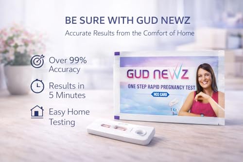 Image of Pregnancy Test Kit for Women (Pack of 3)- Home Use hCG Urine Test Device - Quick Result Window - Easy to Use